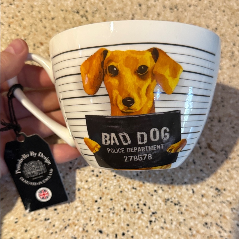 Portobello By Design Bad Dog Ceramic Dachshund Mug NTW